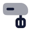 Beater icon with bulk rounded style