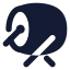 Bedug icon with solid standard style
