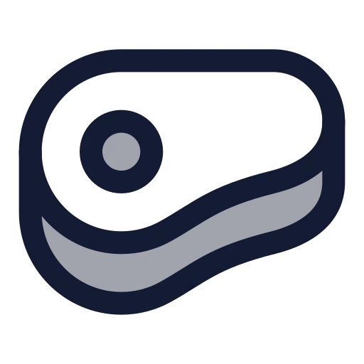 Beef Icon in Duotone Rounded style