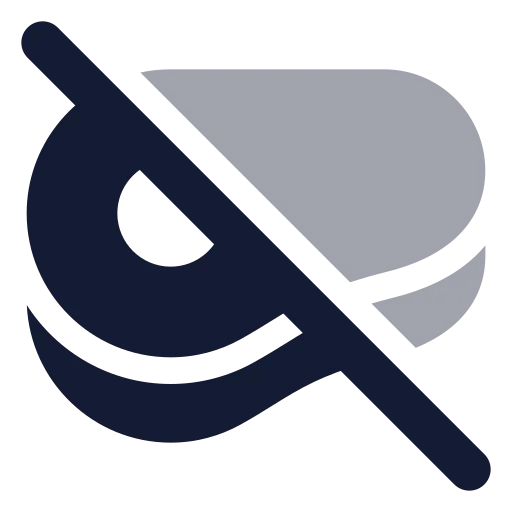 Beef Off Icon in Bulk Rounded style