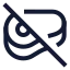 Beefoff icon with stroke sharp style