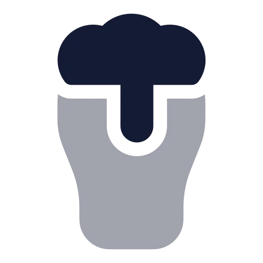 Beer Icon in Bulk Rounded style