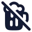 Beeroff icon with solid rounded style