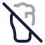 Beeroff icon with twotone rounded style