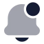 Belldot icon with bulk rounded style