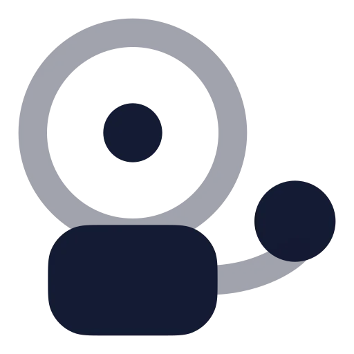 Bell Electric Icon in Bulk Rounded style