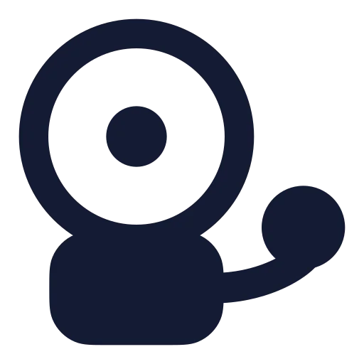 Bell Electric Icon in Solid Rounded style