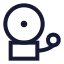 Bellelectric icon with stroke sharp style