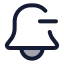 Bellminus icon with duotone rounded style