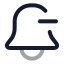 Bellminus icon with twotone rounded style