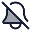 Belloff icon with duotone standard style