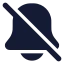 Belloff icon with solid rounded style