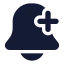 Bellplus icon with solid rounded style