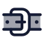 Belt icon with duotone standard style