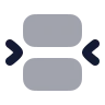Between Horizontal End icon preview