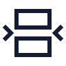 Between Horizontal End icon preview