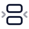 Between Horizontal End icon preview