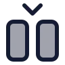 Between Vertical Start icon preview
