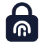 Biometricaccess icon with solid standard style