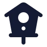 Birdhouse icon preview