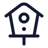 Birdhouse icon preview