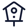 Birdhouse icon preview