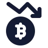 Bitcoin Down 02 icon preview