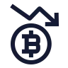 Bitcoin Down 02 icon preview