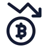 Bitcoin Down 02 icon preview