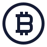 Bitcoin Ellipse icon preview