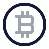 Bitcoin Ellipse icon preview