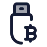 Bitcoin Flashdisk icon preview