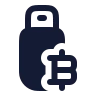 Bitcoin Flashdisk icon preview