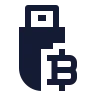 Bitcoin Flashdisk icon preview