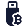 Bitcoin Flashdisk icon preview