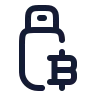 Bitcoin Flashdisk icon preview