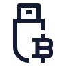 Bitcoin Flashdisk icon preview