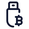 Bitcoin Flashdisk icon preview
