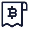 Bitcoin Invoice icon preview
