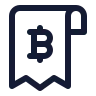 Bitcoin Invoice icon preview
