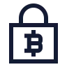 Bitcoin Lock icon preview
