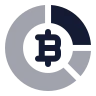 Bitcoin Pie Chart icon preview