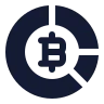 Bitcoin Pie Chart icon preview