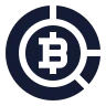 Bitcoin Pie Chart icon preview