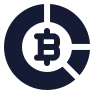 Bitcoin Pie Chart icon preview