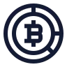 Bitcoin Pie Chart icon preview