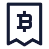 Bitcoin Receipt icon preview