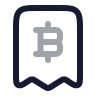 Bitcoin Receipt icon preview