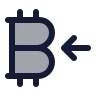Bitcoin Receive icon preview