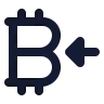 Bitcoin Receive icon preview